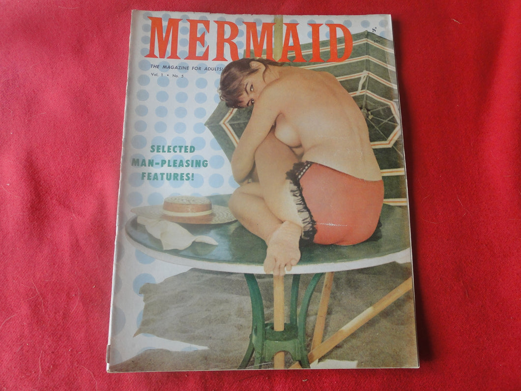 Vintage Nude Erotic Sexy Adult Magazine Mermaid 1958   JB1a