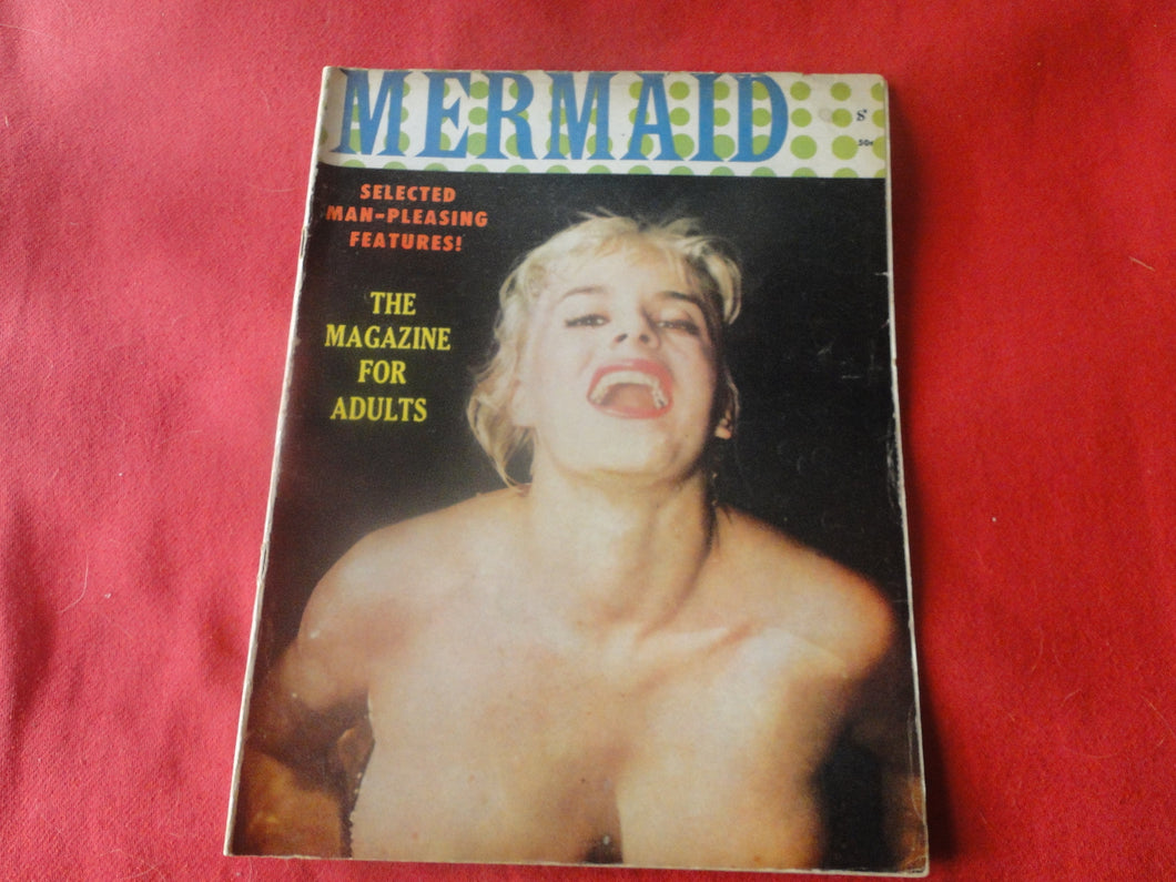 Vintage Nude Erotic Sexy Adult Magazine Mermaid 1958        JB1a