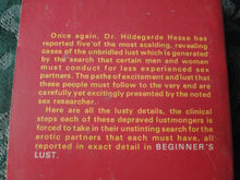 Load image into Gallery viewer, Vintage Adult Erotic Paperback Novel/Book Beginner's Lust          P84
