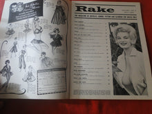 Load image into Gallery viewer, Vintage Nude Erotic Sexy Adult Magazine Rake July 1962        JB1a
