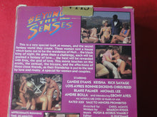 Load image into Gallery viewer, Vintage Adult XXX VHS Porn Tape Movie Beyond The Senses Candie Evans Keisha   X20
