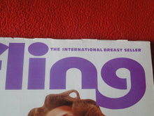 Load image into Gallery viewer, Vintage Nude Erotic Sexy Adult Magazine Fling July 1983         JB25
