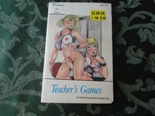 Load image into Gallery viewer, Vintage Adult Erotic Paperback Novel/Book Teacher&#39;s Games           P84
