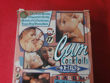 Load image into Gallery viewer, Vintage Adult XXX VHS Porn Tape Movie Cum Cocktails 4 Hours Vol. 17      X20

