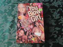 Load image into Gallery viewer, Vintage Adult XXX VHS Porn Tape X-Rated Vivid You Blow Girl        X3
