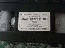 Load image into Gallery viewer, Vintage Adult XXX VHS Porn Tape X-Rated Anal Rescue 811            X3
