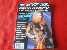 Load image into Gallery viewer, Vintage Nude Erotic Sexy Adult Magazine Adam Film World Guide 1997    JB25
