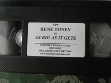 Load image into Gallery viewer, Vintage Adult XXX VHS Porn Tape X-Rated Rene Toney As Big As It Gets      X3
