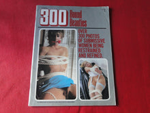 Load image into Gallery viewer, Vintage Nude Erotic Sexy Adult Magazine BDSM 300 Bound Beauties November 1986   GM
