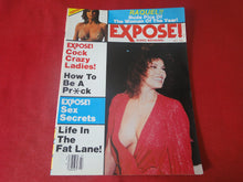 Load image into Gallery viewer, Vintage Nude Erotic Sexy Adult Magazine Expose July 1983       JB65
