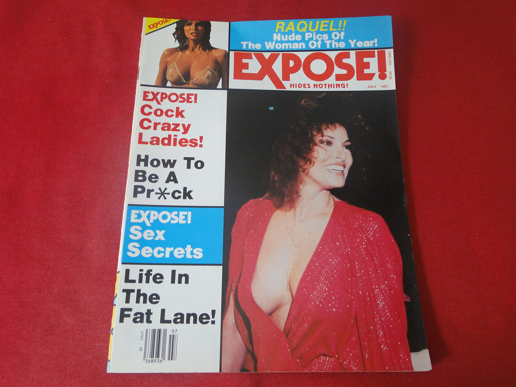 Vintage Nude Erotic Sexy Adult Magazine Expose July 1983       JB65