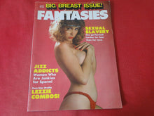Load image into Gallery viewer, Vintage Nude Erotic Sexy Adult Magazine Fantasies October 1985      JB65
