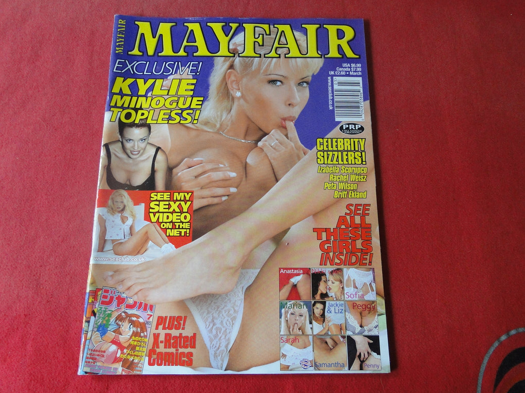 Vintage Nude Erotic Sexy Adult Magazine Mayfair          1H
