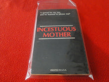 Load image into Gallery viewer, Vintage Erotic Adult Paperback Book/Novel Diary of an Incestuous Mother      G4
