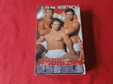 Load image into Gallery viewer, Vintage Adult XXX VHS Porn Tape Video Gay Interest American Rebels     V7
