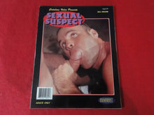 Load image into Gallery viewer, Vintage Adult Erotic Sexy Magazine Gay Interest All Color Sexual Suspect    P111
