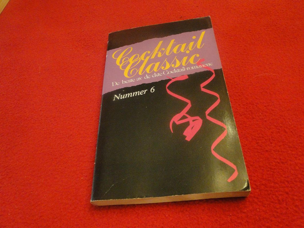 Vintage Erotic Adult Paperback Book/Novel Cocktail Classic Nummer 6     G4