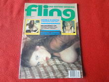 Load image into Gallery viewer, Vintage Nude Erotic Sexy Adult Magazine Fling March 1988          JB25
