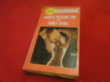 Load image into Gallery viewer, Vintage Erotic Adult Paperback Book/Novel Ginny&#39;s Passion Trip &amp; Kinky Diana      G4

