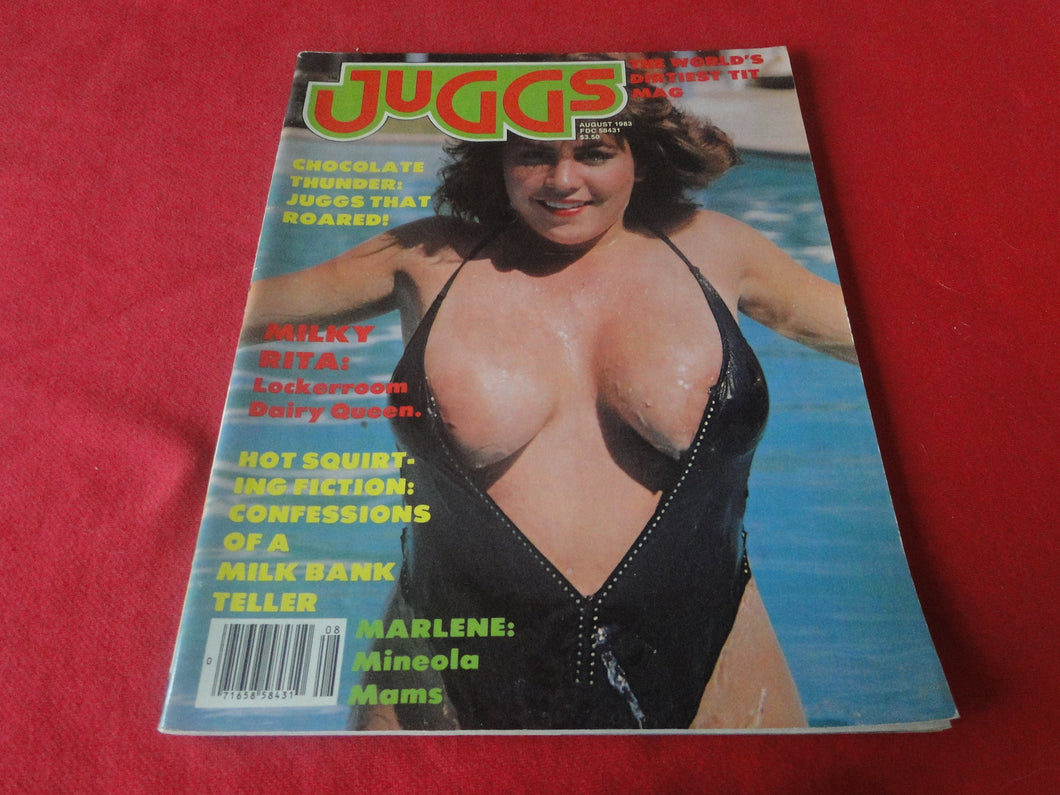 Vintage Nude Erotic Sexy Adult Magazine Juggs August 1983          69