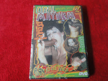 Load image into Gallery viewer, Vintage Adult Erotic Sexy Porn XXX DVD SEALED Oral Mayhem       )) ))
