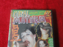 Load image into Gallery viewer, Vintage Adult Erotic Sexy Porn XXX DVD SEALED Oral Mayhem       )) ))
