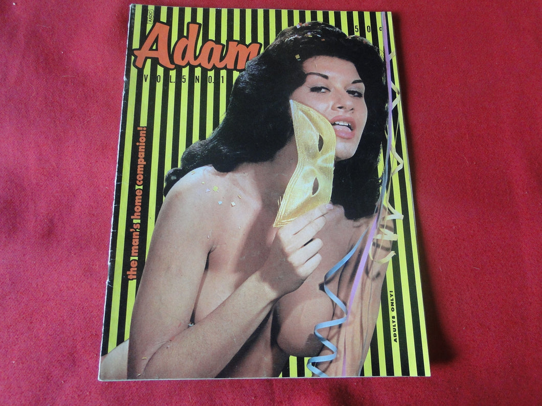 Vintage Nude Erotic Sexy Adult Magazine Adam 1960     JB2d