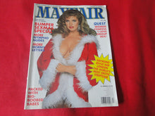 Load image into Gallery viewer, Vintage Nude Erotic Sexy Adult Magazine Mayfair 1991     ASa
