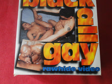 Load image into Gallery viewer, Vintage Adult XXX VHS Porn Tape Video Gay Interest All Black, All Gay     V7
