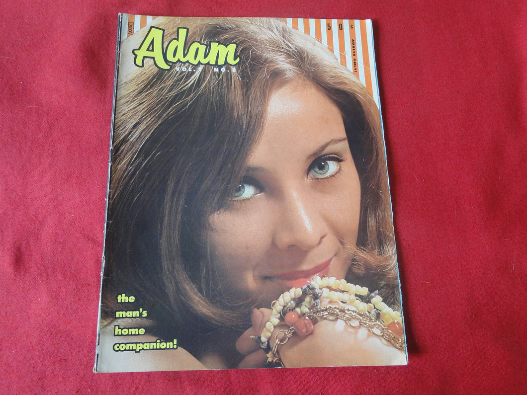 Vintage Nude Erotic Sexy Adult Magazine Adam 1963     JB2f
