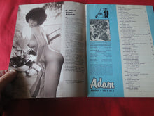 Load image into Gallery viewer, Vintage Nude Erotic Sexy Adult Magazine Adam 1964     JB2f
