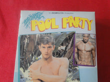 Load image into Gallery viewer, Vintage Adult XXX VHS Porn Tape Video Gay Interest Pool Party    V7

