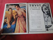 Load image into Gallery viewer, Vintage Adult Erotic Sexy Magazine Gay Interest Tryst 1968 RARE    JB1
