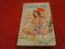 Load image into Gallery viewer, Vintage Erotic Adult Paperback Book/Novel Farm Girl ROUGH CONDITION  G4
