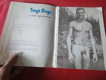 Load image into Gallery viewer, Vintage Adult Erotic Sexy Magazine Gay Interest Troy&#39;s Boys DSI NOT PERFECT RARE  JB1
