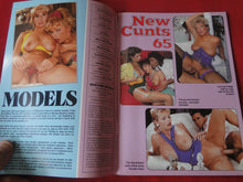 Load image into Gallery viewer, Vintage Nude Erotic Sexy Adult Magazine New Cunts 65 1991      JB56
