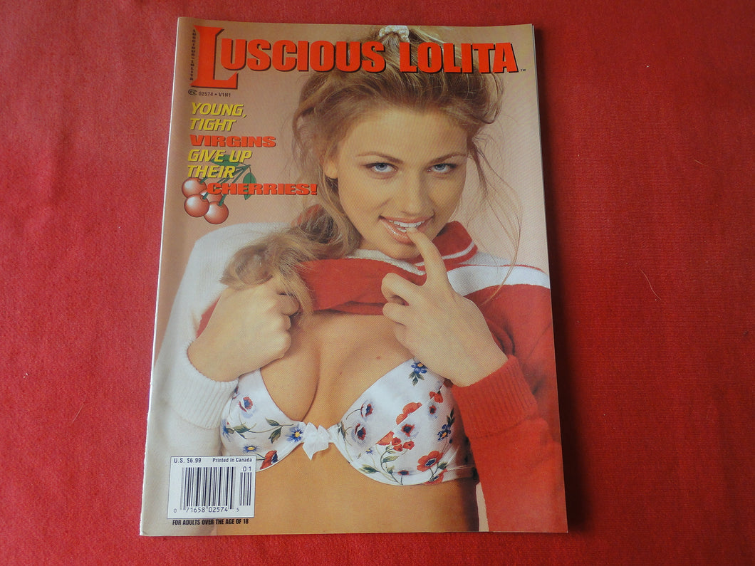Vintage Nude Erotic Sexy Adult Magazine Luscious Lolita 1999         P95