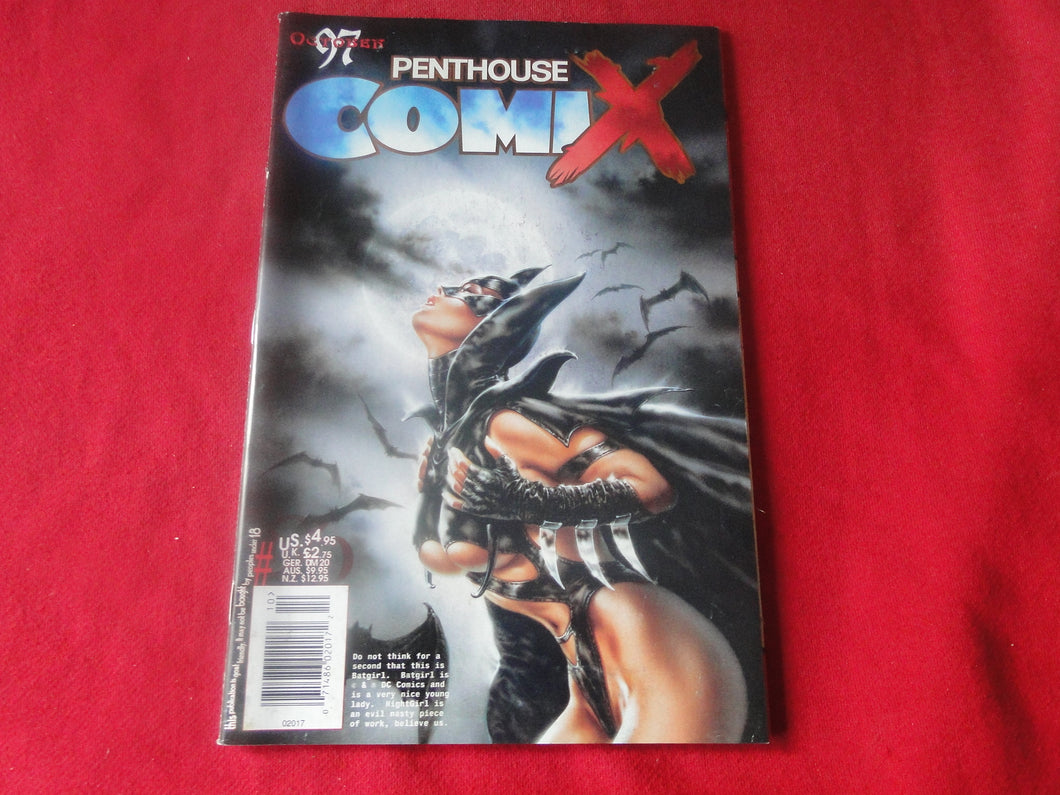 Vintage Nude Erotic Sexy Adult Comic Book Penthouse Comix October 1997        P83