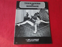 Load image into Gallery viewer, Vintage Nude Erotic Sexy Adult Magazine BDSM Teen-Agers In Bondage V.1 #1     GM
