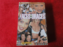 Load image into Gallery viewer, Vintage Adult Erotic XXX VHS Porn Tape Faces With Braces          V5
