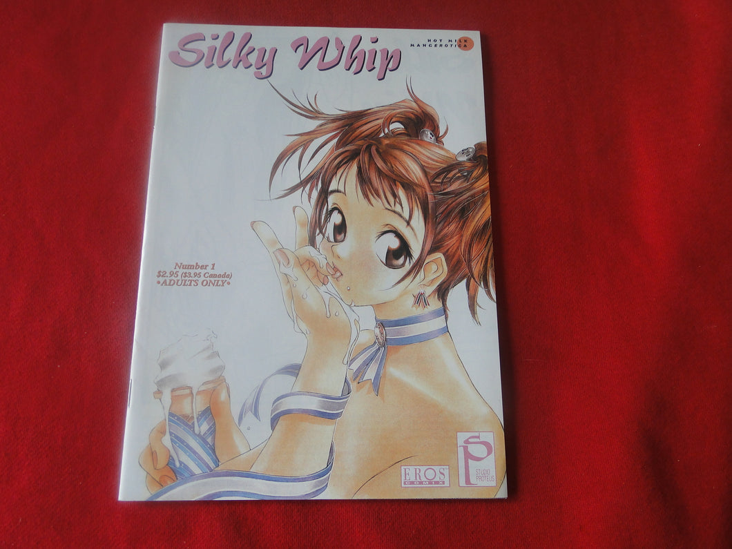 Vintage Nude Erotic Sexy Adult Comic Book Silky Whip Number 1 Eros Mangerotica   P83