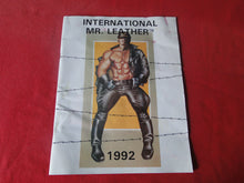 Load image into Gallery viewer, Vintage Adult Erotic Sexy Magazine Gay Interest International Mr. Leather 1992 ROUGH   JB1
