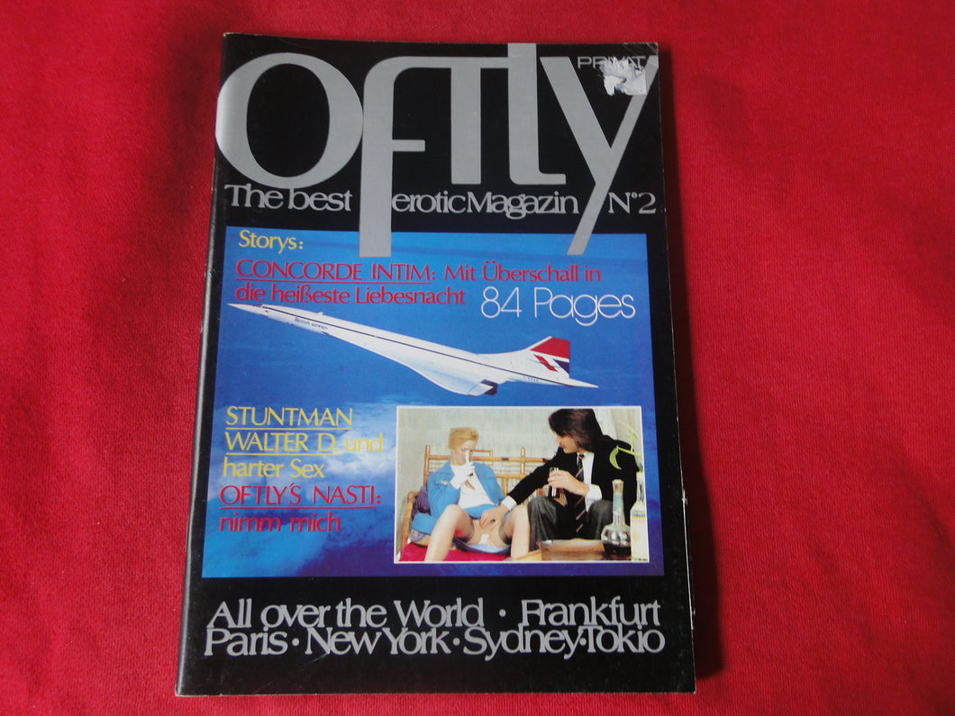 Vintage Nude Erotic Sexy Adult Magazine Oftly #2     JB56