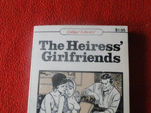 Load image into Gallery viewer, Vintage Sexy Erotic Adult Paperback Book/ Novel The Heiress' Girlfriends 1974     X6
