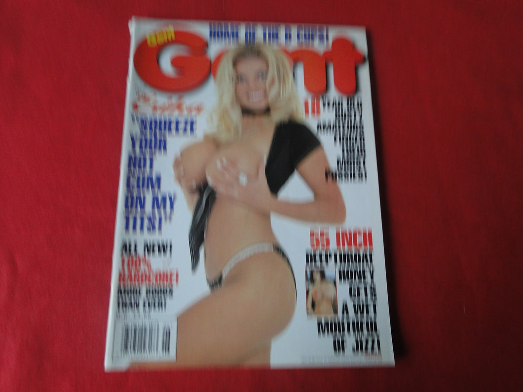 Vintage Nude Erotic Sexy Adult Magazine Gent June 1999                69