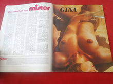 Load image into Gallery viewer, Vintage Nude Erotic Sexy Adult Magazine Mister Foreign 1979         P74
