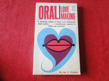 Load image into Gallery viewer, Vintage Erotic Adult Paperback Book/Novel Oral Love Making 1967    HC3
