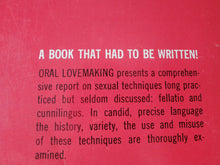 Load image into Gallery viewer, Vintage Erotic Adult Paperback Book/Novel Oral Love Making 1967    HC3
