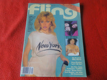 Load image into Gallery viewer, Vintage Nude Erotic Sexy Adult Magazine Fling September 1985      JB11
