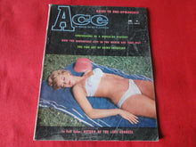 Load image into Gallery viewer, Vintage Nude Erotic Sexy Adult Magazine Ace June 1961      JB2
